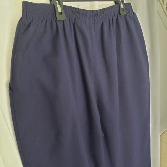 Briggs Woman Navy Blue Formal Pants Size 18 - Picture 11 of 15